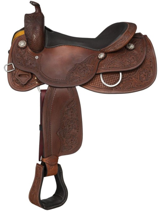 Silver Royal Skidmore Reiner Saddle - Royal King