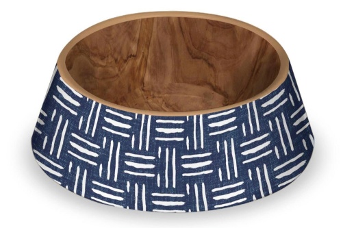 Indigo Oasis Pet Bowl by Tarhong