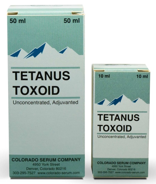 Colorado Serum Tetanus Toxoid: Buy Online for Reliable Tetanus Prevention in Animals