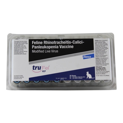 Trufel Hcp Injectable Cat Vaccine, 25 X 1 Ml Tray - 25 X 1 Ml Tray