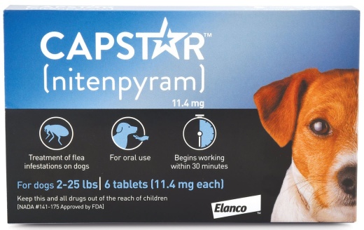 Capstar Oral Flea Treatment For Dogs