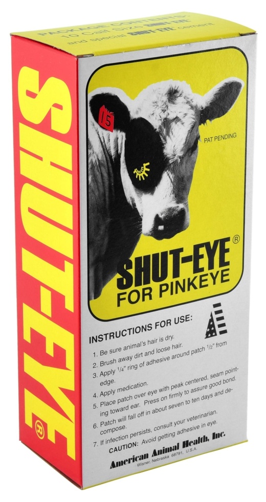 Shut-Eye Patches - Effective Pinkeye Treatment for Cattle