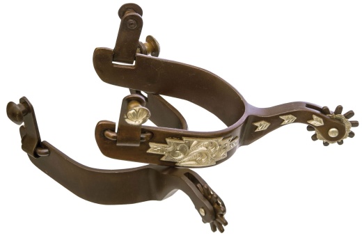 10-Pt Rowel Spur, Pair