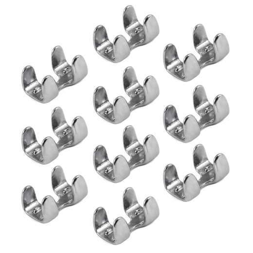 Jeffers Rope Clamps - Heavy-Duty Solid Brass and Stamped Sheet Steel Rope Clamps