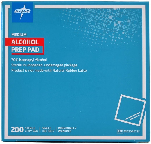 Covidien Alcohol Preps, Box Of 200