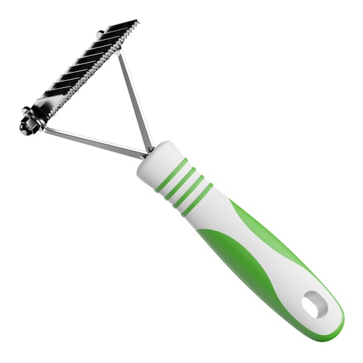 Andis Dematting Rake, Green/White - Green/White