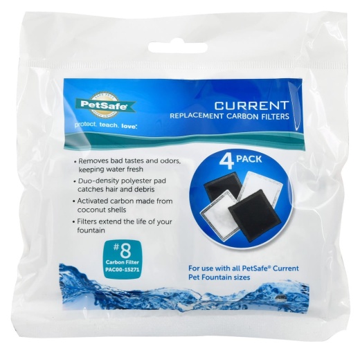 PetSafe Current Fountain Replacement Filters - 4 Pack
