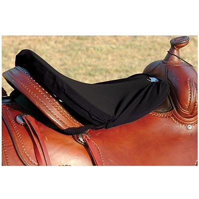 Cashel Tush Cushion (Western) Black - Ultimate Riding Comfort