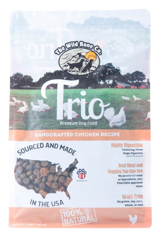Trio Premium Dog Food - 3 Lb Bag