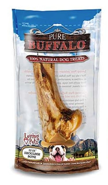 12-13" Pure Buffalo Shoulder Bone Dog Treats