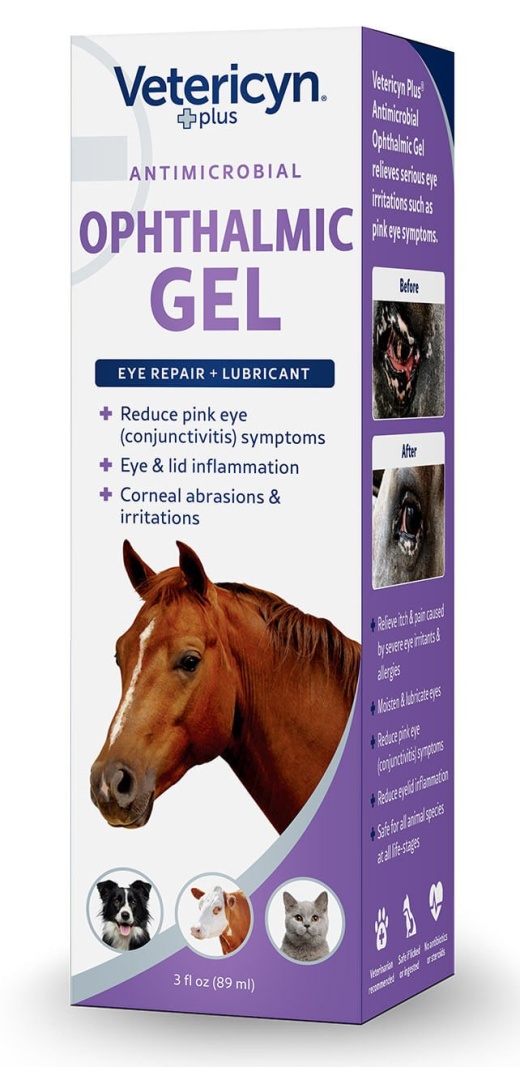 Vetericyn Plus Ophthalmic Gel, 3 Oz