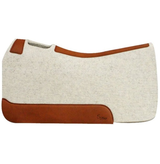 The Barrel Racer 3/4" Natural Saddle Pad