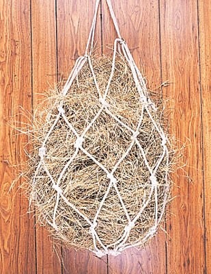Jeffers Cotton Hay Net Slow Feeder