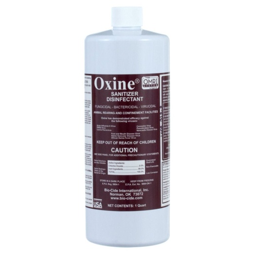 Oxine AH: Advanced Sanitation for Animal Facilities