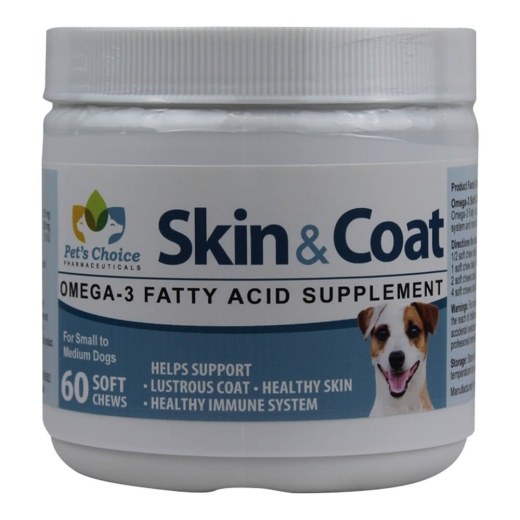 Skin & Coat Omega Soft Chews For Dogs