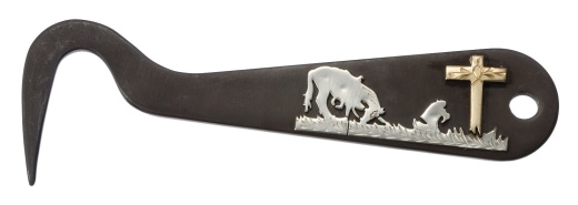 Antique Brown Hoof Pick by JT International