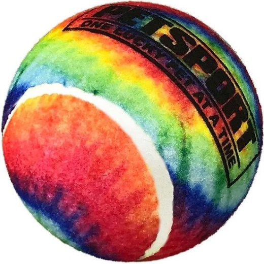 Tie-Dye Squeak Ball - 2.5" / 3 Pack