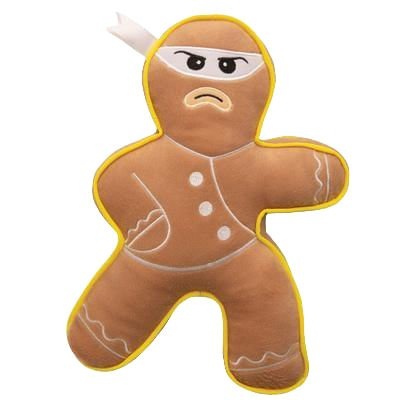 Snugarooz Ninja Bread Man 10-Inch Plush Toy