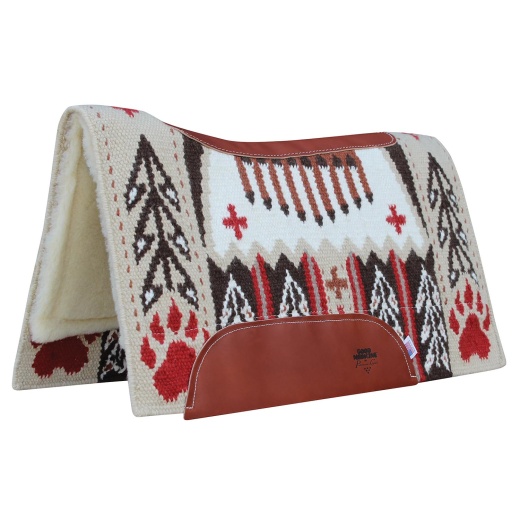 Good Medicine "Bear Paw" Smx Saddle Pad, 3/4" X 33" X 38" - Oat