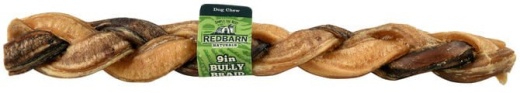 Redbarn 9" Braided Bully Sticks - Natural, Delicious, and Healthy Dog Chews