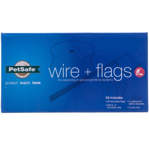Petsafe Extra 500' Wire & 50 Boundary Flags