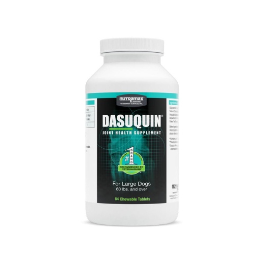 Nutramax Dasuquin For Dogs, Joint Health Supplement, Contains Glucosamine, Plus Chondroitin, Asu, And More, Supports Healthy Joints, Chewable Tablets Large - Over 60 Lbs / 84 Count