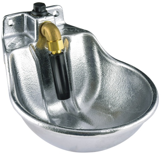 Aluminum Horse Push Waterer, 48 Oz - Gaun