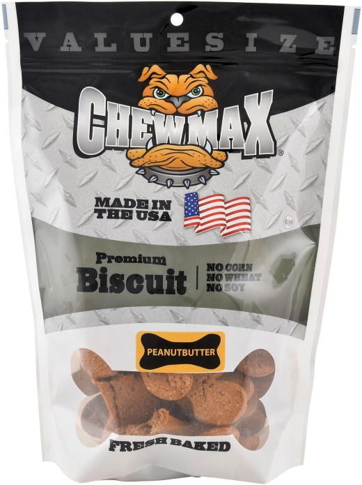 Chewmax Peanut Butter Premium Biscuits - Dog Treats