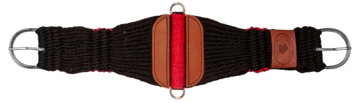 Mustang Roper Cinch, Black - Ultimate Comfort and Style for Riders