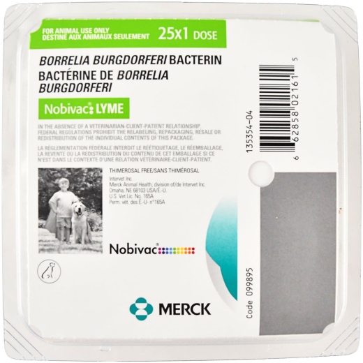 Nobivac Lyme Bacterin for Dogs - Effective Protection Against Lyme Disease