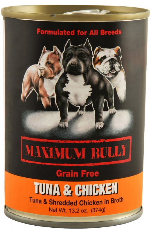 Maximum bully sales canned dog food