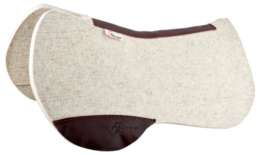 The Extreme Barrel Racer: 5 Star Saddle Pad, 30.5 X 27"