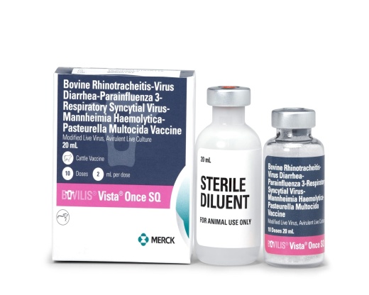 Bovilis Vista Once SQ Cow Vaccine