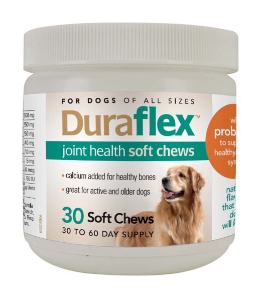 Duraflex Soft Chews for Dogs - 30 Ct Joint Health Supplement