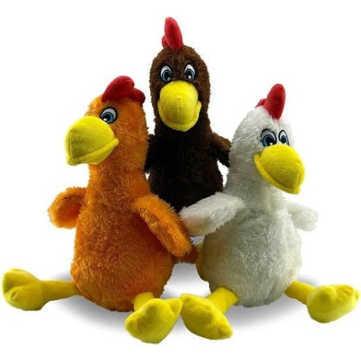 Rodney Rooster 11" Plush Toy for Dogs by Petsport