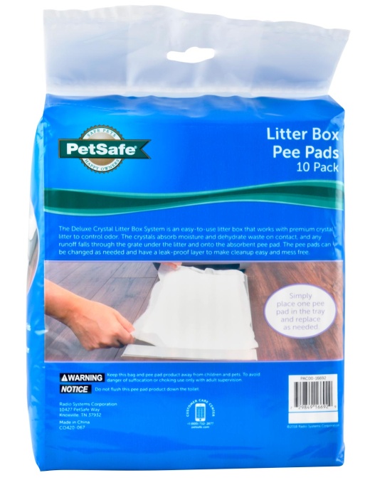 PetSafe Deluxe Crystal Litter Box System & Accessories