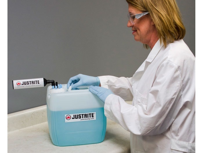 13.5 Liter Hdpe Carboy With Filter Kit, Un/Dot Certfied, Vaportrap, 6