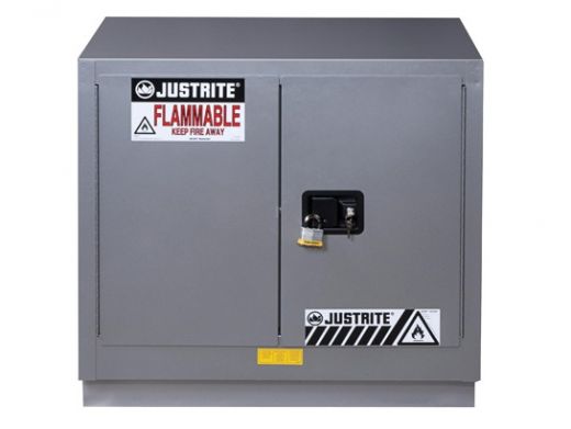 23 Gallon, 1 Shelf, 2 Doors, Manual Close, Flammable Cabinet for Laboratory Safety