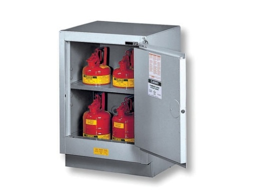 15 Gallon Flammable Cabinet, 1 Shelf, Self Close, Right Hinge