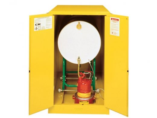 55 Gallon Flammable Cabinet with Cradle Track
