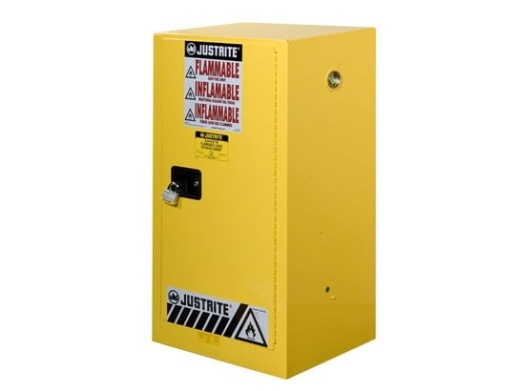 15 Gallon 1 Shelf 1 Door Manual Close Flammable Cabinet