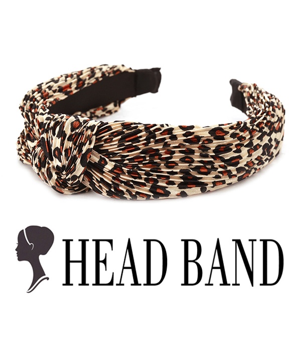 Animal Print Head Band