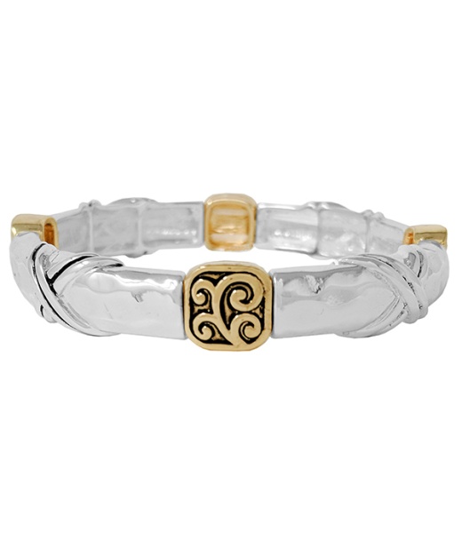 Wholesale Designer Textured Stretch Bracelet