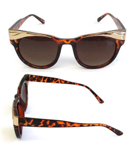 Metal Eyebrow UV Protection Sunglasses