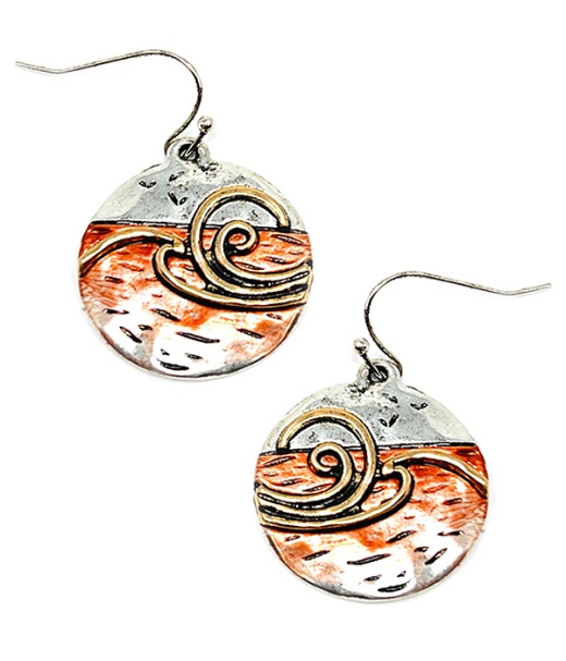 Ocean and Wave Earring