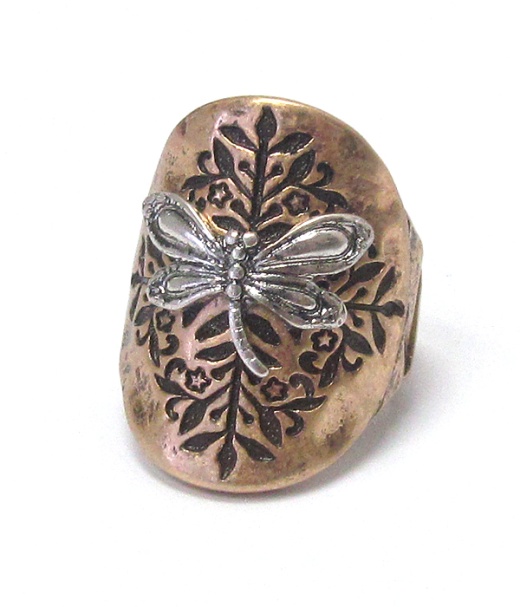 Dragonfly Stretch Ring Wholesale