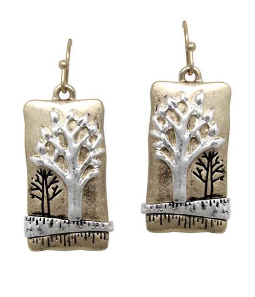 Wholesale Tree Earring - 446138