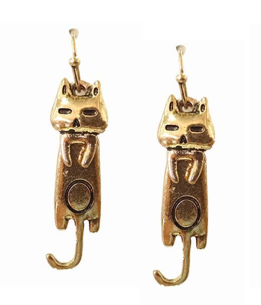 Pet Lovers Theme Cat Earring
