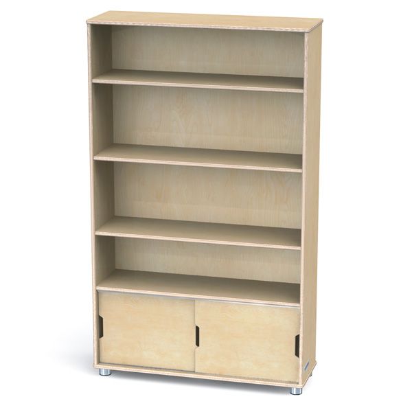 Truemodern® Four-Shelf Bookcase