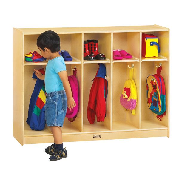 Jonti-Craft® Toddler 5 Section Coat Locker